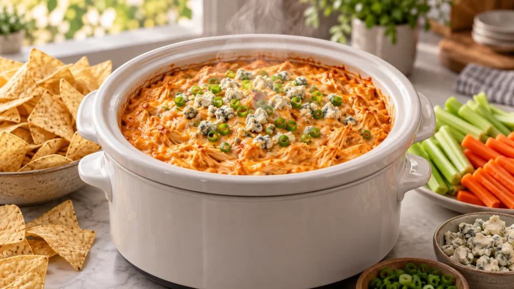 Crock Pot Dips: Ultimate Easy Buffalo Chicken Favorite