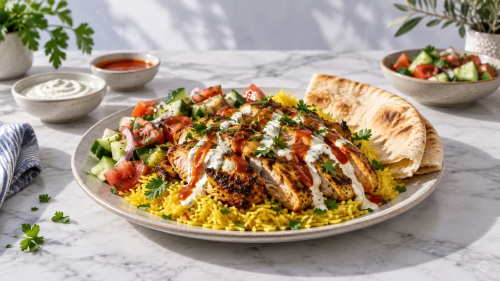 halal chicken over rice: Authentic NYC-Style Recipe