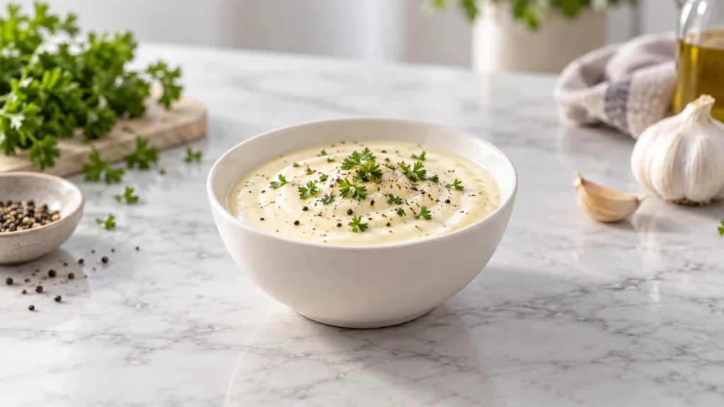 Easy Halal Food White Sauce: Creamy Cart-Style Recipe