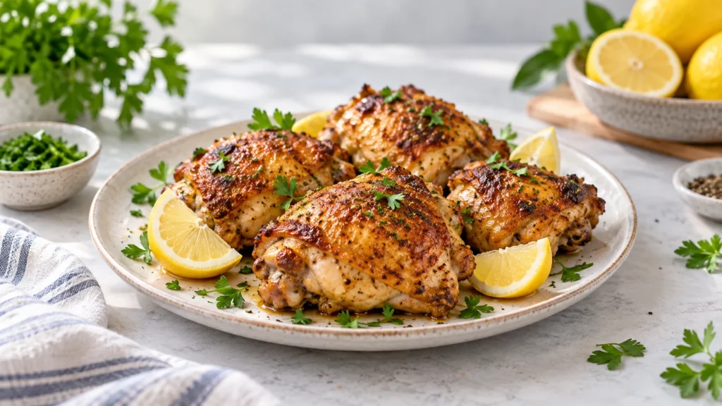 How Long to Air Fry Chicken Thighs (Crispy & Juicy)