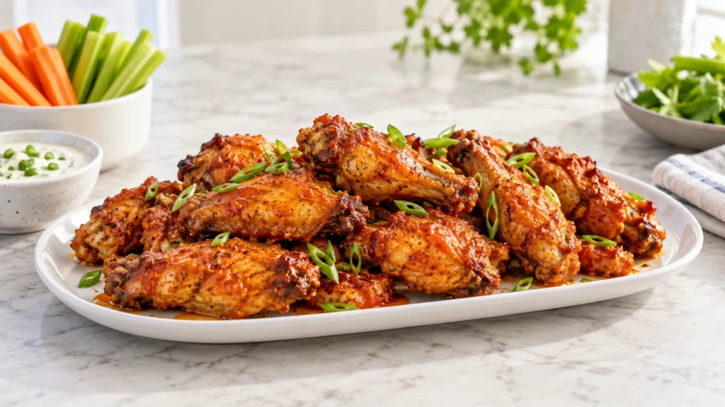 how long to cook chicken wings in air fryer: 16–20 Min