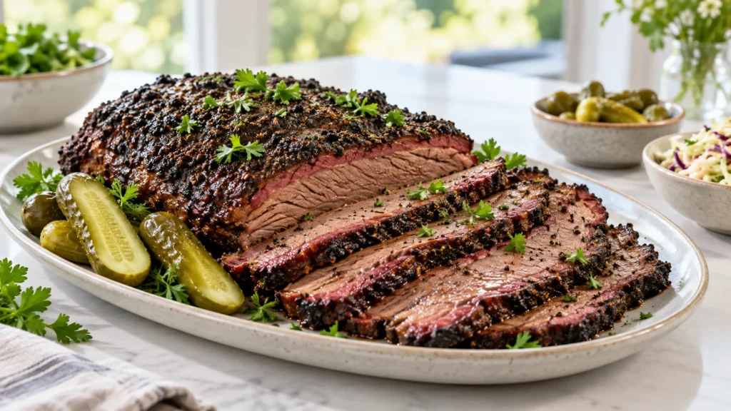 Foolproof Smoked Beef Brisket Recipe for Juicy Bark