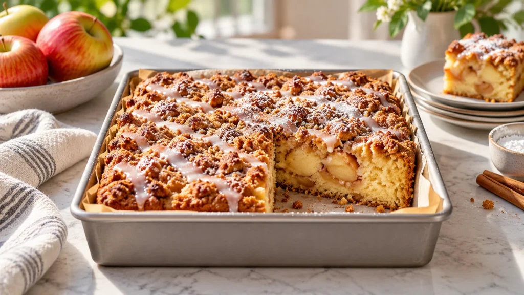 Easy Apple Coffee Cake Recipe: Irresistible Streusel