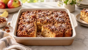 Best Applesauce Coffee Cake Recipe with Cozy Streusel