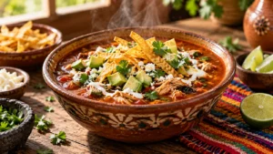 authentic chicken tortilla soup recipe: Bold & Delicious