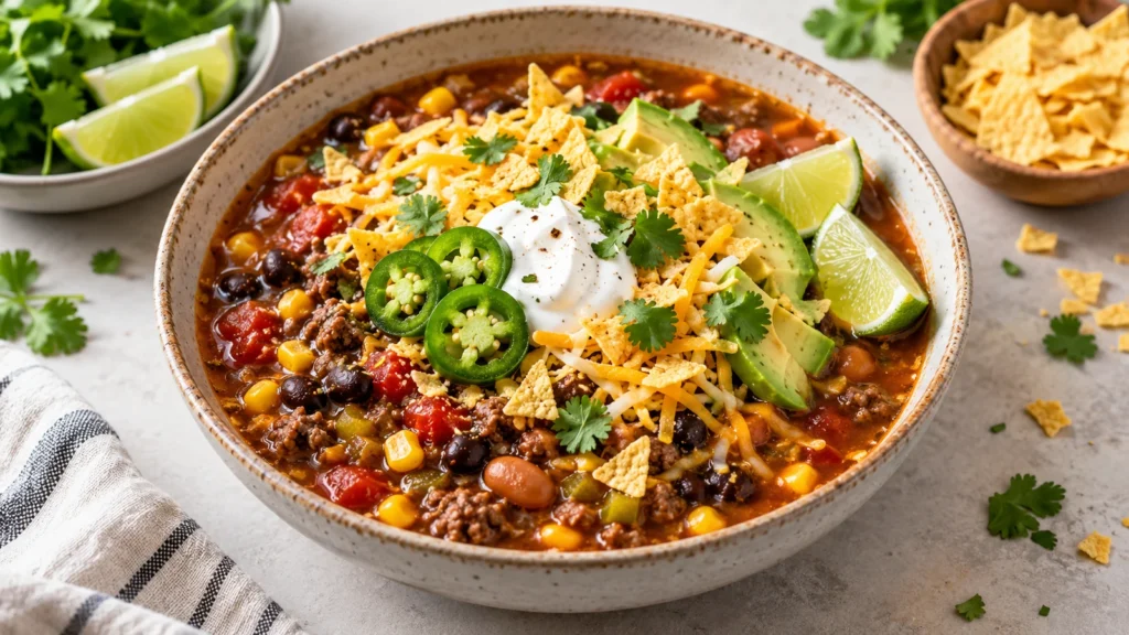 Best Taco Soup Recipe: Easy One-Pot Flavor