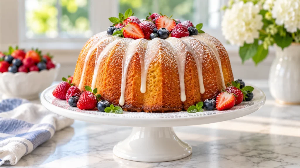 Easy Southern Buttermilk Pound Cake Recipe