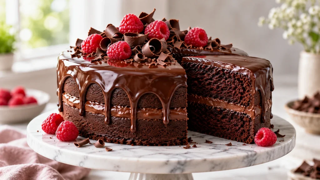 cake with chocolate ganache recipe: Luscious & Foolproof