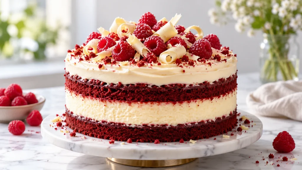Irresistible cheesecake and red velvet cake recipe