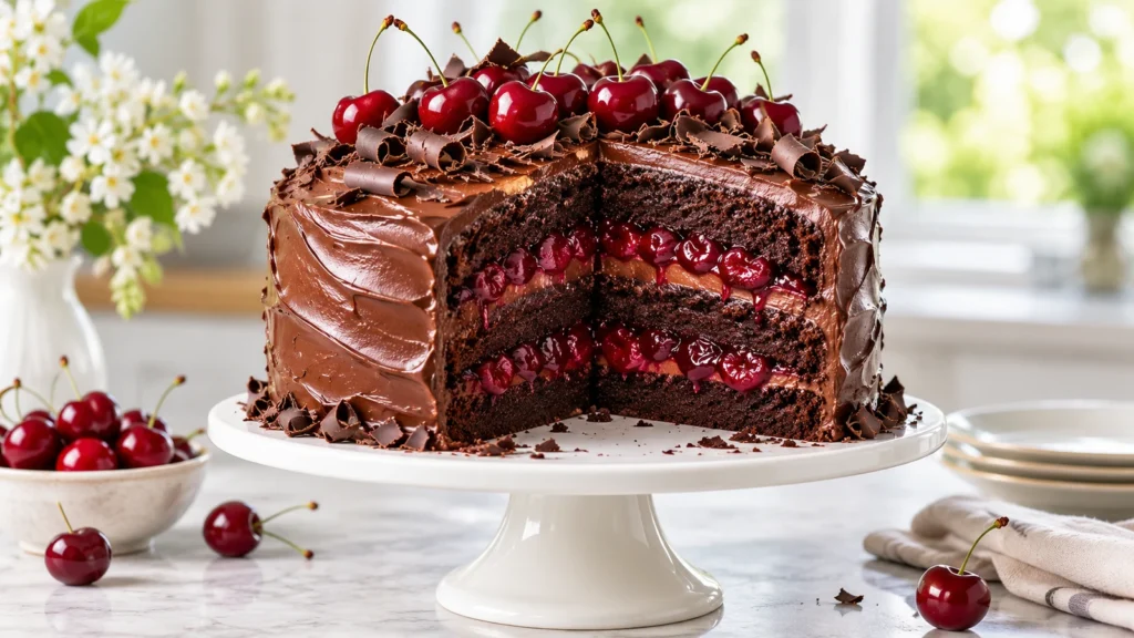 Irresistible Chocolate Cherry Cake Recipe Made Easy