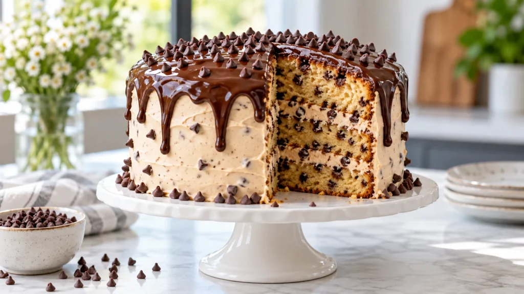 Easy, Irresistible Chocolate Chip Cake Recipe