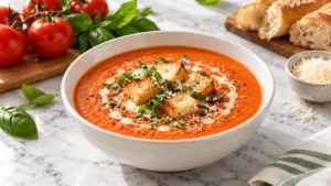 Easy Creamy Tomato Basil Soup Recipe: Cozy & Foolproof