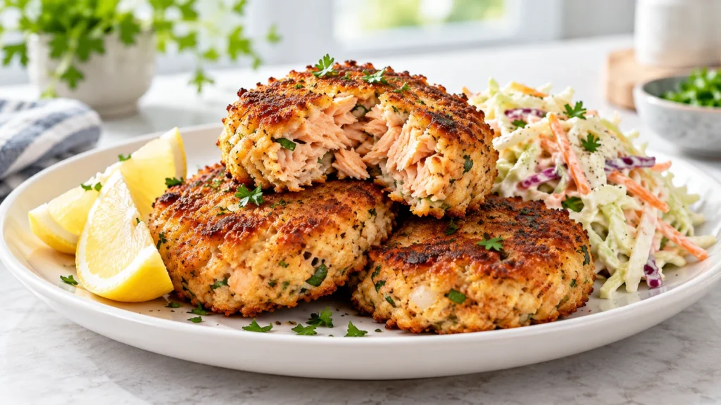 Old Fashioned Salmon Patties Recipe: Crispy & Easy