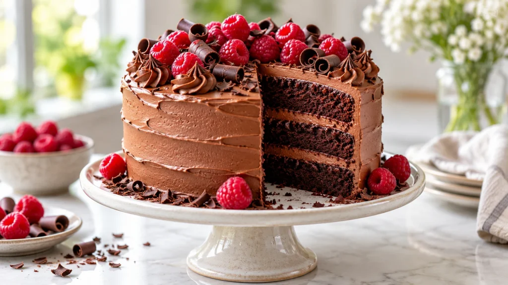 small chocolate cake recipe (Moist 6-Inch Cake)
