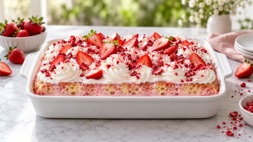 Delightful Foolproof Strawberry Tres Leches Cake Recipe