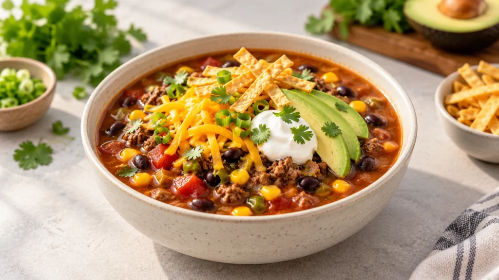 Taco Soup Recipe with Ranch: Best Cozy 30-Minute Dinner