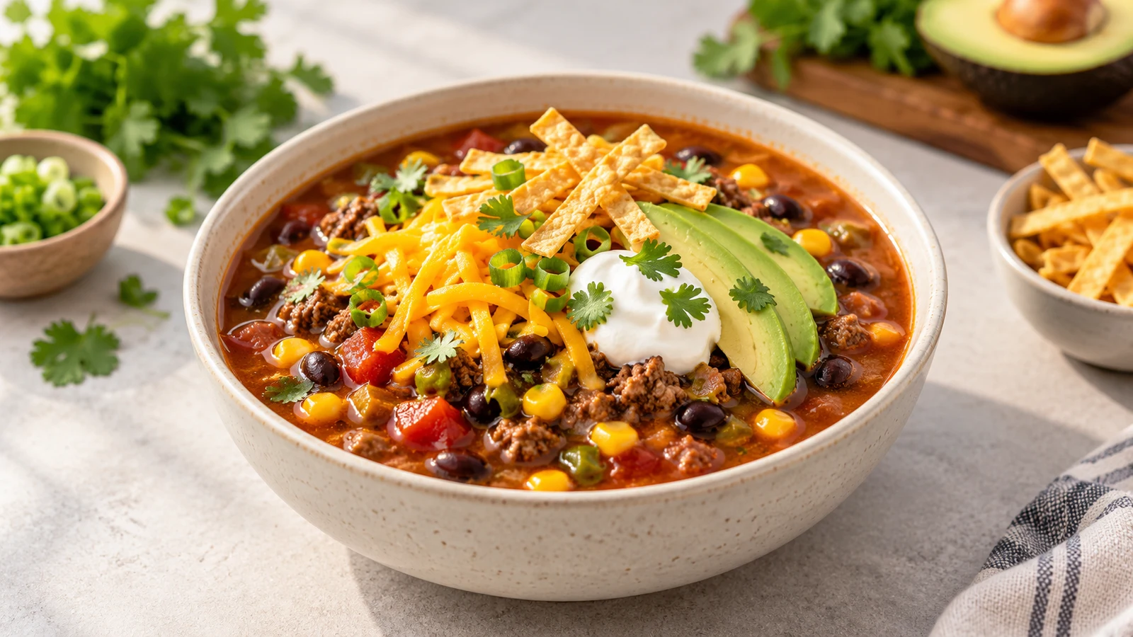 Taco soup recipe with ranch